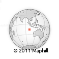 Outline Map of the Area around 15° 27' 46" S, 101° 13' 29" E, rectangular outline