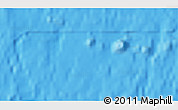 Physical 3D Map of the area around 15° 27' 46" S, 113° 49' 29" W