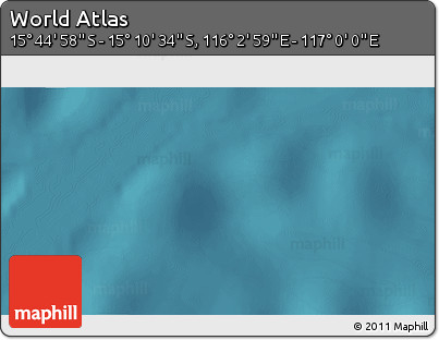 Satellite 3D Map of the Area around 15° 27' 46" S, 116° 31' 30" E