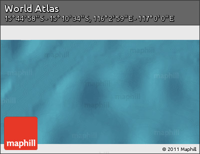 Satellite 3D Map of the Area around 15° 27' 46" S, 116° 31' 30" E