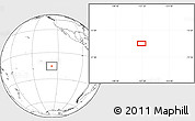 Blank Location Map of the area around 15° 27' 46" S, 127° 25' 30" W