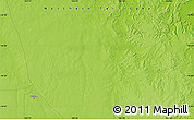 Physical Map of the area around 15° 27' 46" S, 133° 31' 30" E