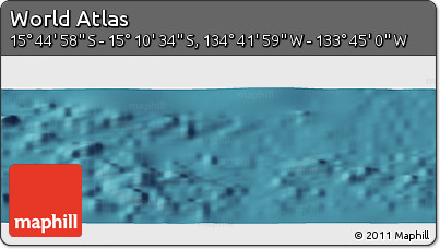 Satellite Panoramic Map of the Area around 15° 27' 46" S, 134° 13' 29" W