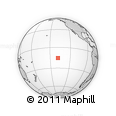 Outline Map of the Area around 15° 27' 46" S, 138° 28' 29" W, rectangular outline