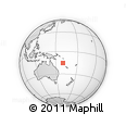 Outline Map of the Area around 15° 27' 46" S, 159° 52' 30" E, rectangular outline