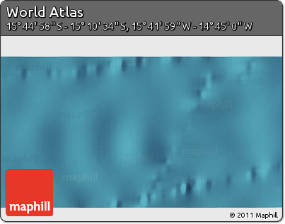 Satellite 3D Map of the Area around 15° 27' 46" S, 15° 13' 29" W