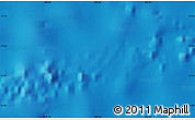 Shaded Relief Map of the area around 15° 27' 46" S, 160° 34' 29" W