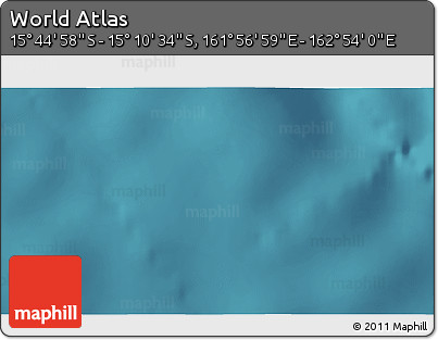 Satellite 3D Map of the Area around 15° 27' 46" S, 162° 25' 30" E
