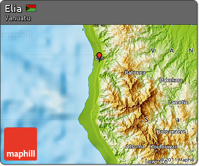 Physical Map of Elia