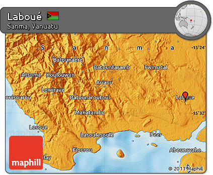 Political Map of Laboué