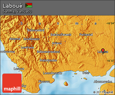 Political Map of Laboué