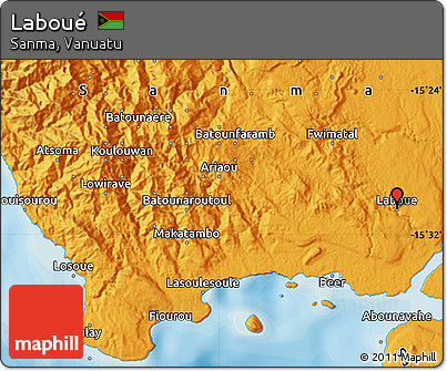 Political Map of Laboué