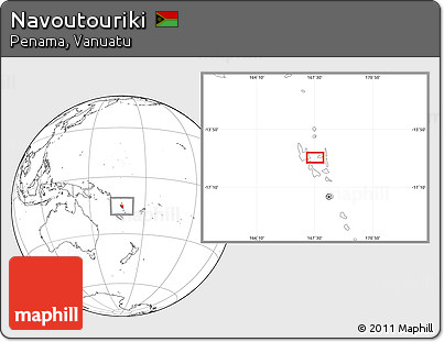 Blank Location Map of Navoutouriki