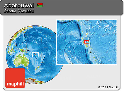 Physical Location Map of Abatouwai