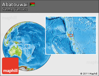 Physical Location Map of Abatouwai