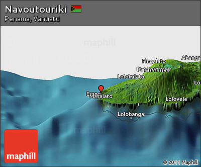 Satellite Panoramic Map of Navoutouriki