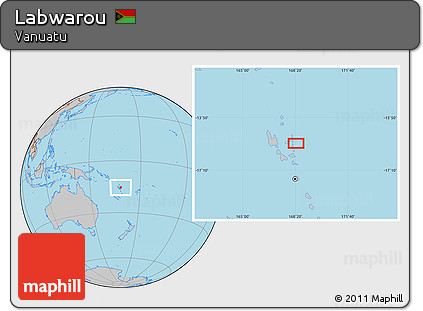 Gray Location Map of Labwarou