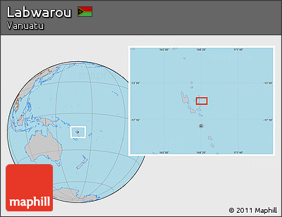 Gray Location Map of Labwarou