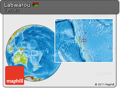 Physical Location Map of Labwarou