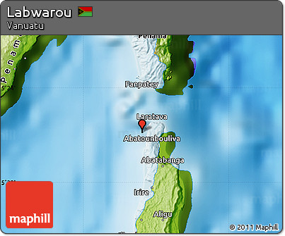 Physical Map of Labwarou