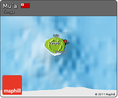 Physical 3D Map of Mu`a