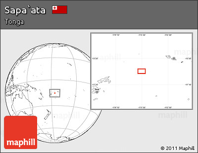 Blank Location Map of Sapa`ata