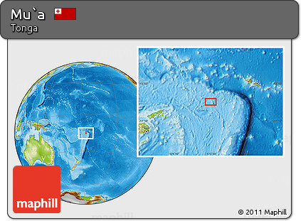 Physical Location Map of Mu`a