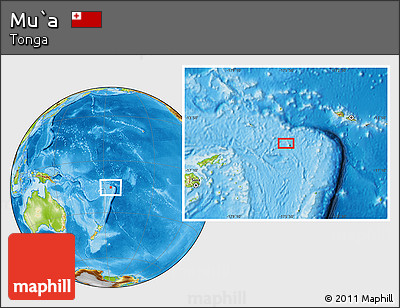 Physical Location Map of Mu`a