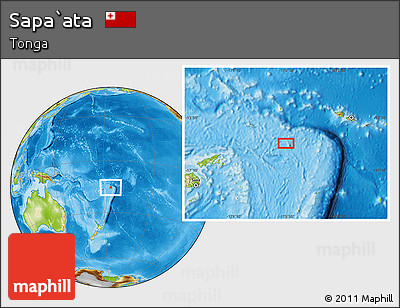 Physical Location Map of Sapa`ata