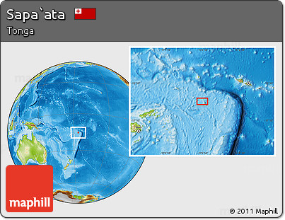 Physical Location Map of Sapa`ata