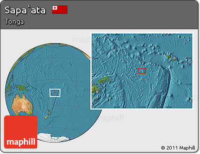 Satellite Location Map of Sapa`ata