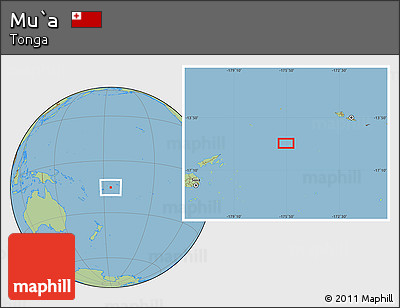 Savanna Style Location Map of Mu`a