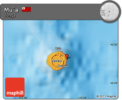 Political Map of Mu`a