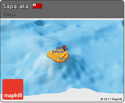 Political Panoramic Map of Sapa`ata