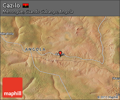 Satellite 3D Map of Cazilo