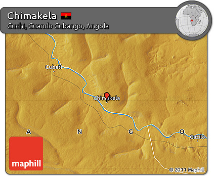 Physical Map of Chimakela
