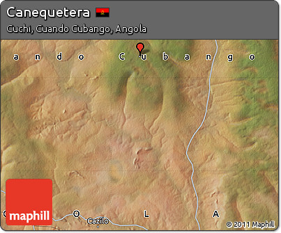 Satellite Map of Canequetera