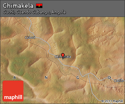 Satellite Map of Chimakela
