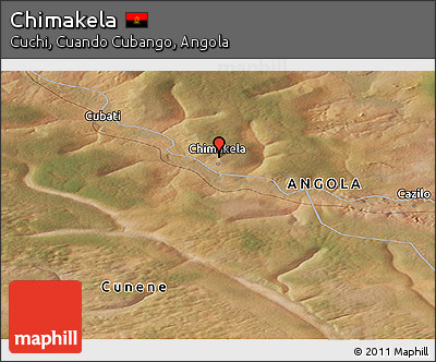 Satellite Panoramic Map of Chimakela