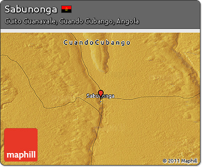 Physical 3D Map of Sabunonga