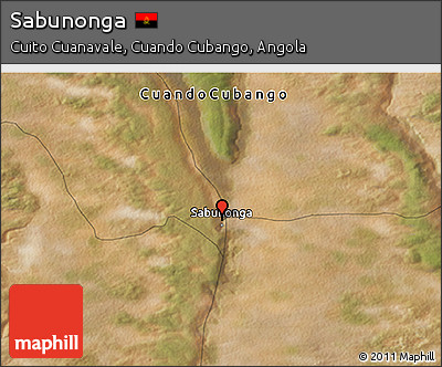 Satellite 3D Map of Sabunonga