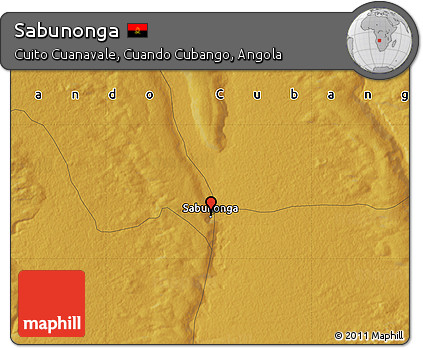 Physical Map of Sabunonga