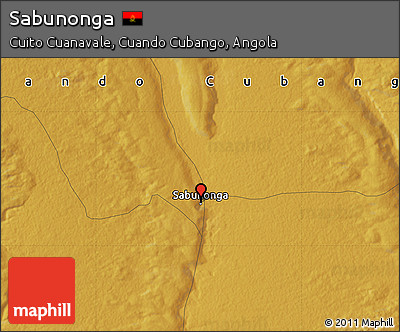 Physical Map of Sabunonga