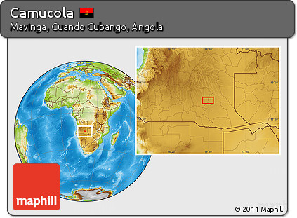 Physical Location Map of Camucola