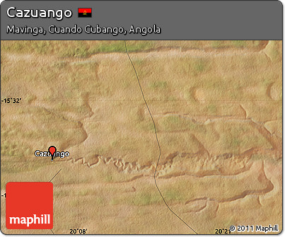 Satellite Map of Cazuango