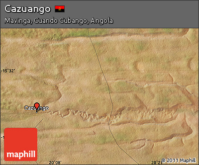 Satellite Map of Cazuango