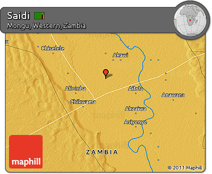Physical 3D Map of Saidi