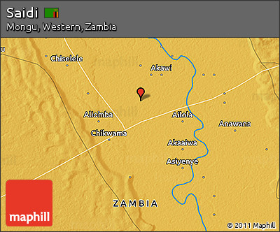 Physical 3D Map of Saidi