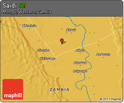 Physical 3D Map of Saidi