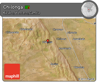 Satellite 3D Map of Chilonga